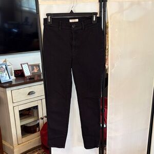 LOFT Black Buttoned Pants